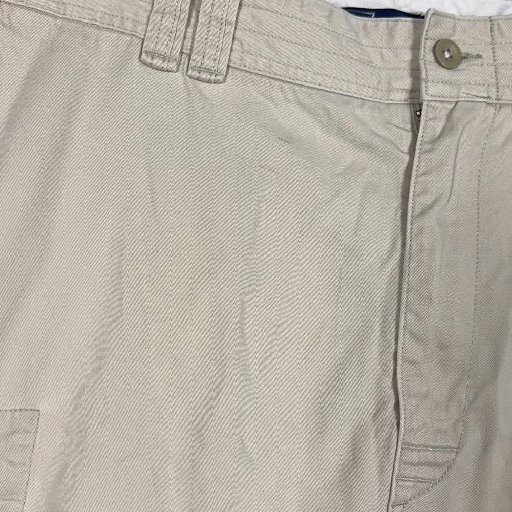 Polo Ralph Lauren Cargo Shorts Mens 42 Tall‎ Cotton Tan Khaki Utility Flat Front